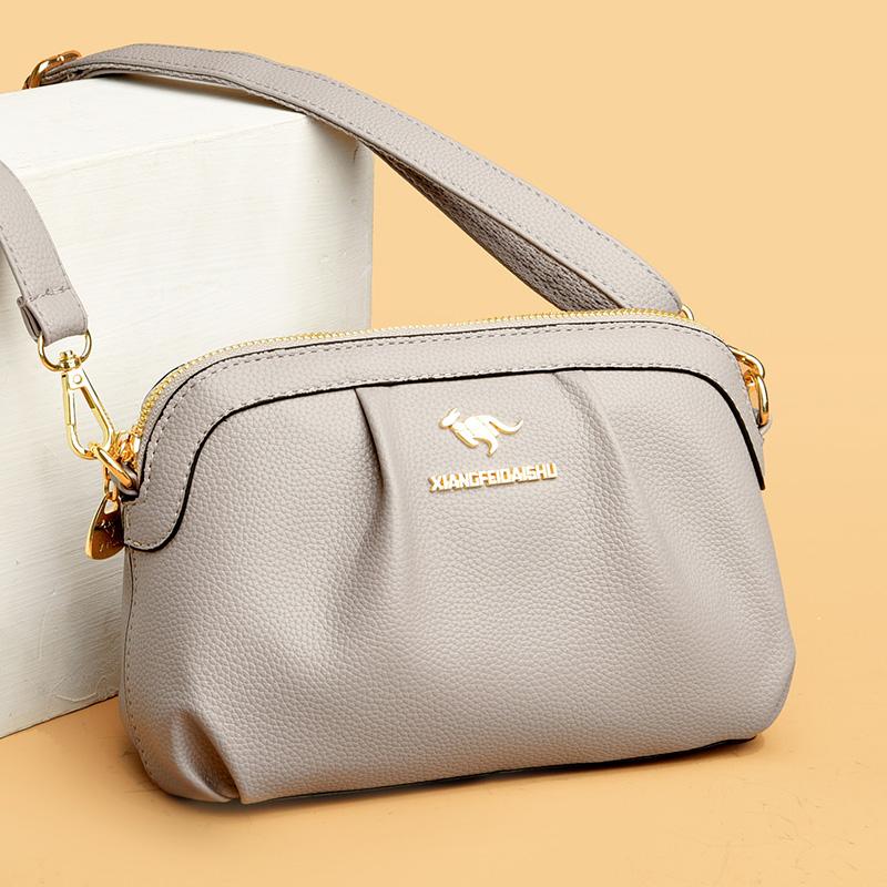 Luxury Soft Leather High-Quality Women's Messenger Bag