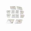 Car Seat Adjust Memory Unlock Button Cover Sticker for Mercedes Benz A B C E Class W204 W212 GLA X156 CLA C117 GLE 6 ML GL GLS
