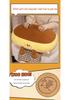Adorable Mantou Shaped Plush Pillow - Soft Doll Cushion for Office & Home Decor