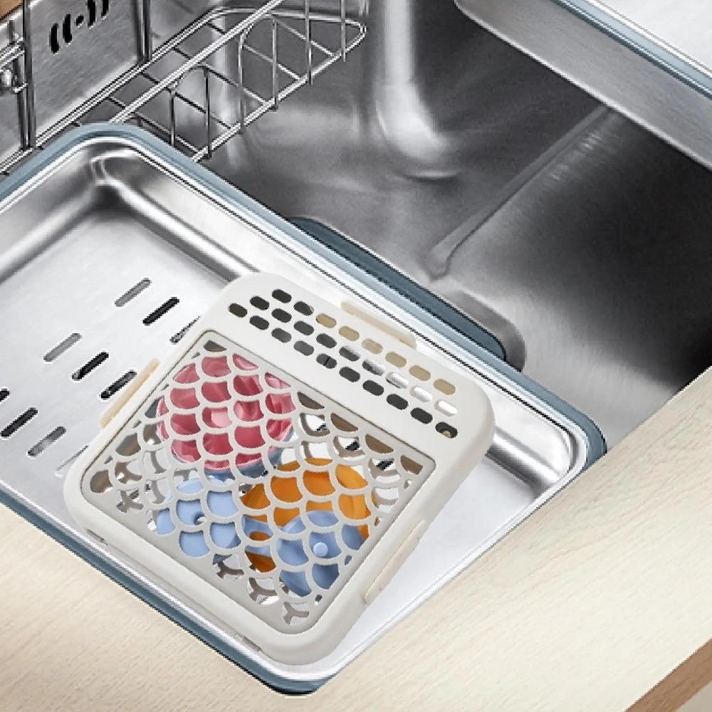 Easy To Clean Dishwasher Basket Drain Dishwasher  Cleaning Storage Organizer  Silverware Flatware