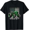 Landwirtschaft Bauernhof Traktor USA Flagge Traktor Amerikanischer Bauernhof USA Geschenk Unisex T-Shirt