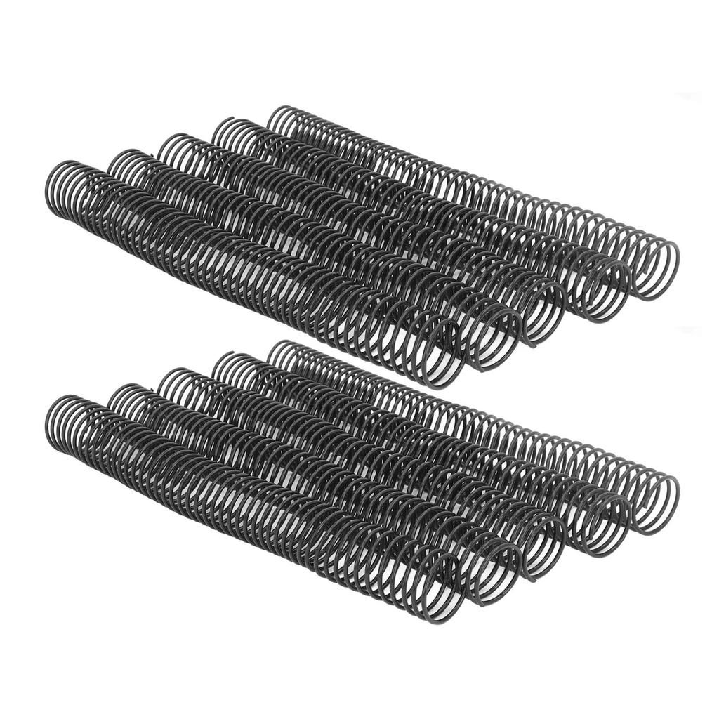 20Pcs Plastic Spiral Binding Coils 32mm Diameter 48 Teeth 4:1 Pitch 280 Sheet Capacity Binding Spirals for Document