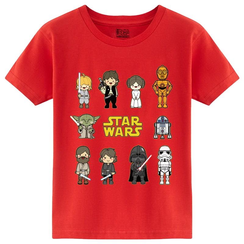 Breathable Children's T-Shirt, Fashionable and Cool, Full Character Print, Parent-Child Short Sleeve, 2026 New Style