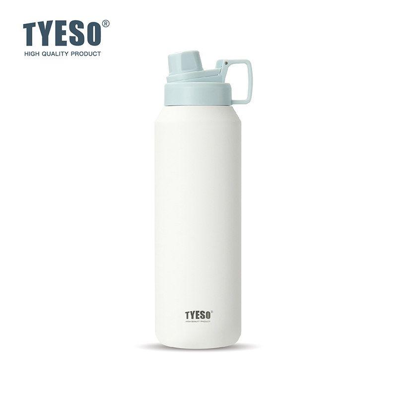 Tyeso New Stainless Steel Portable Sports Bottle Large Capacity Thermos Cup Outdoor Portable Frosted Water Cup