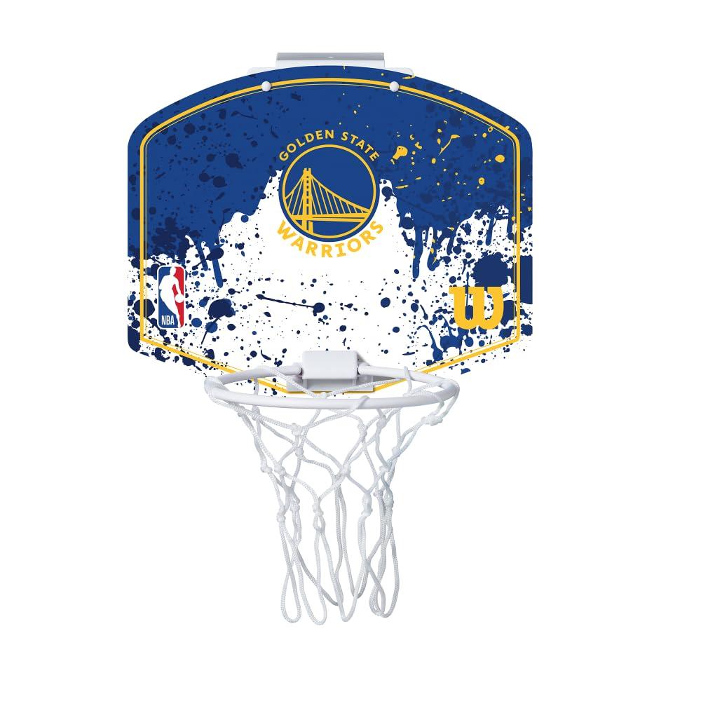 Wilson Basketball Goal Mini Hoop NBA TEAM Golden State Warriors