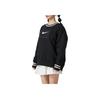 Nike 1972 College Style Fashion Striped Pullover Long Sleeve Sweatshirt Women Sweatshirt Black HJ0950010