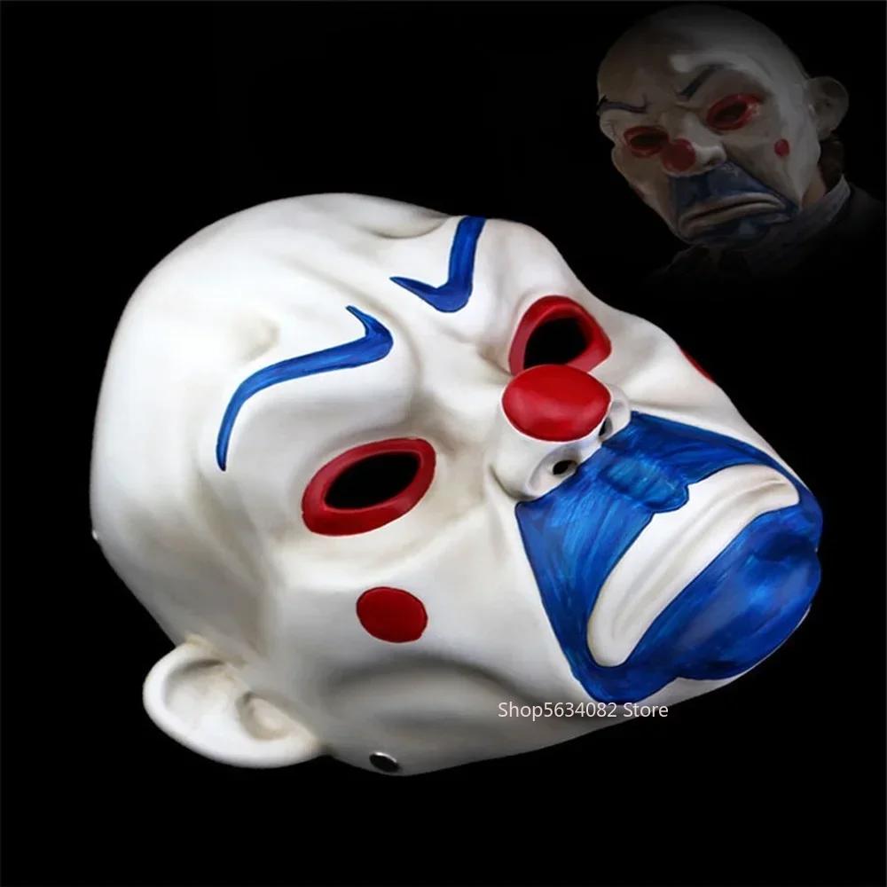Anime Joker Bankovní lupič Maska Klaun Maškaráda Kostýmové masky Sada rekvizit a doplňků Halloweenský Vánoční Dárek k narozeninám pro dospělé