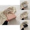 2024 New Style Women's Shoulder Bag Fashionable Street Trendy Pu Small Square Bag