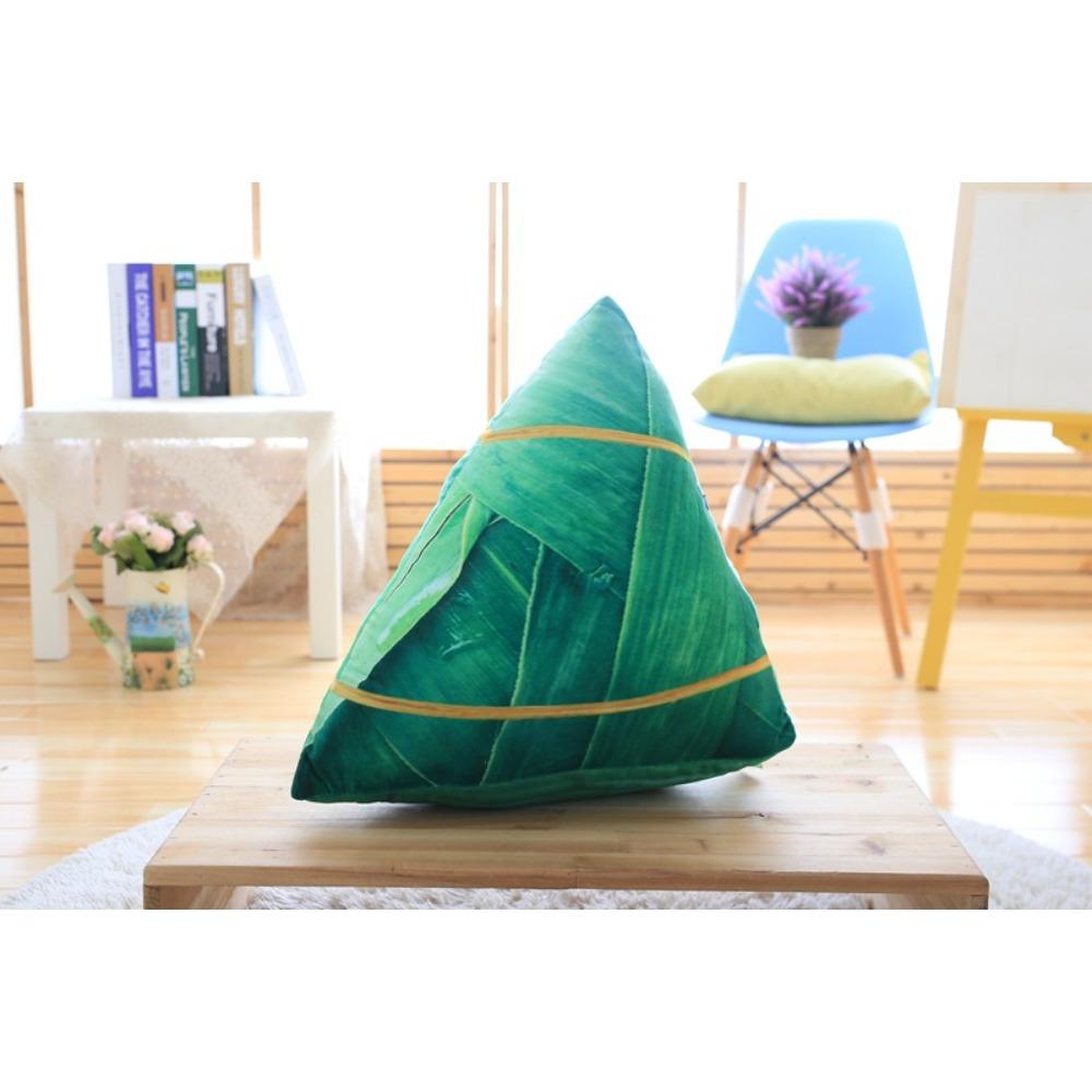 Simulated Zongzi Big Meat Dumpling Doll Throw Pillow Plush Toy Doll Placement Props Dragon Boat Festival Event Small Gift