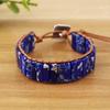 Bohemian Style Handmade Bracelet Colorful Round/Square Clasp Handchain Comfortable Wear Wristband for Fashionable Women