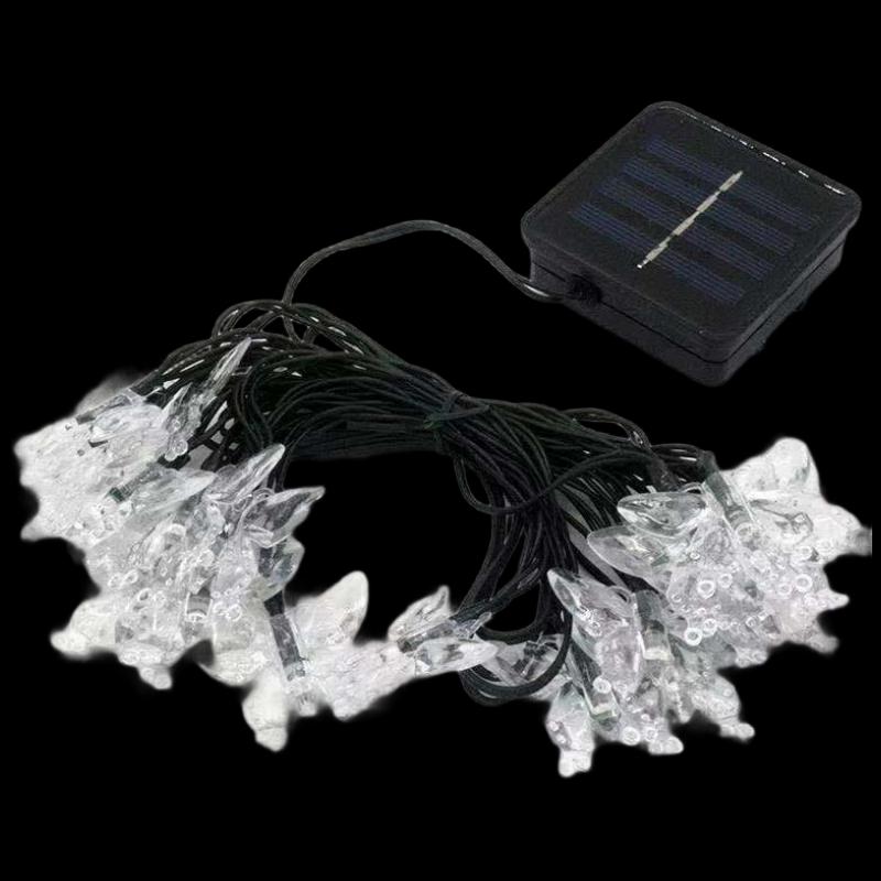 Luces de Cadena LED de Mariposa para Exteriores