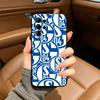 Classic S-Schalke 0 4 P-Pattern Soft Silicone Case for Samsung S25, S24, S21, S22, S23, S30, Ultra, S20, Plus, FE, Lite-Black
