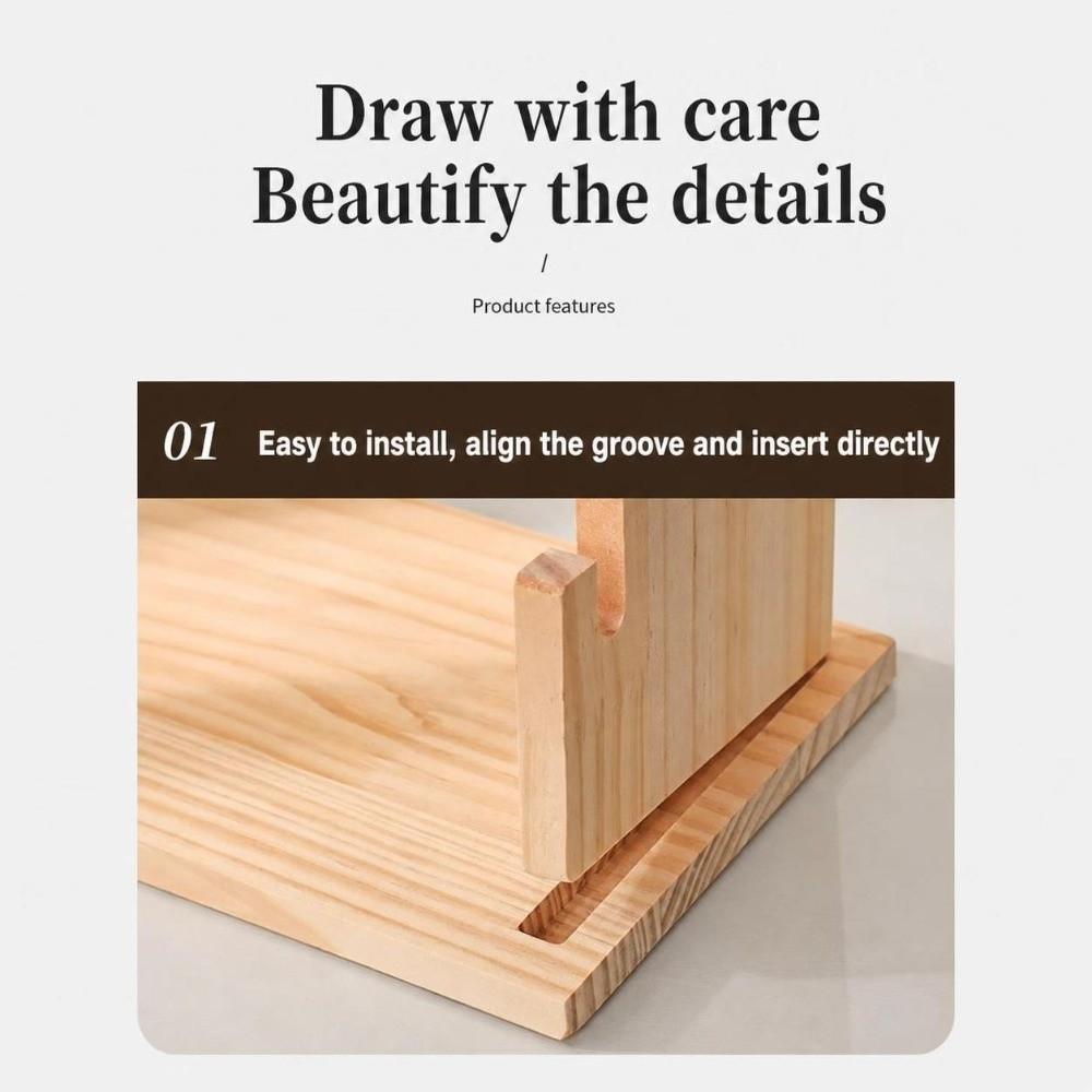 Detachable Bracelet Bangle Holder Wooden Necklace Keychain Organizer Shop Retail & Home Use