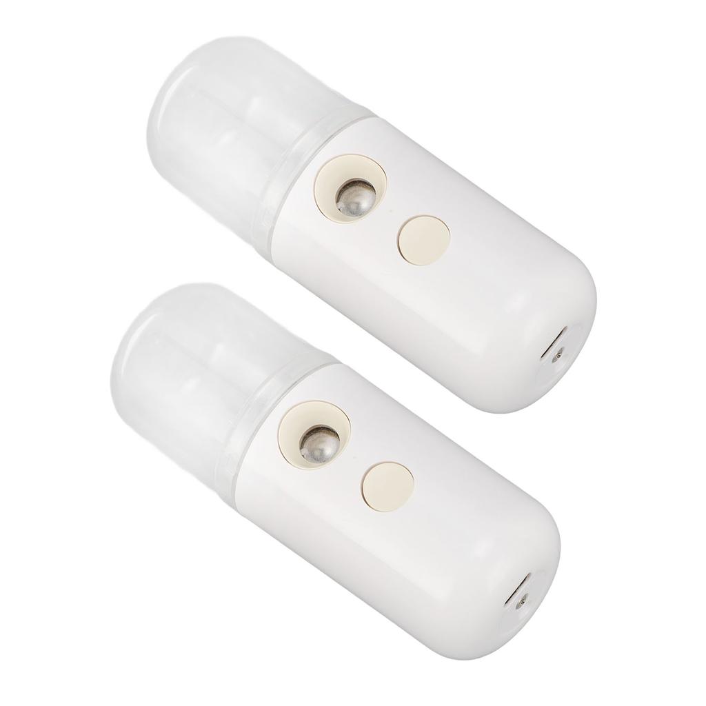 2PCS Portable Humidifier Dry Laundry Fragrance Diffuser Rechargeable Mini Humidifying Machine for Ho