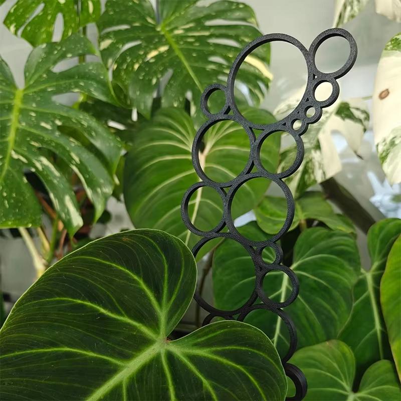 1Pcs Creative Metal Potted Plant Stand Wrought Iron Plant Trellis Support For Climbing Plants Garden Iron Art Decoration