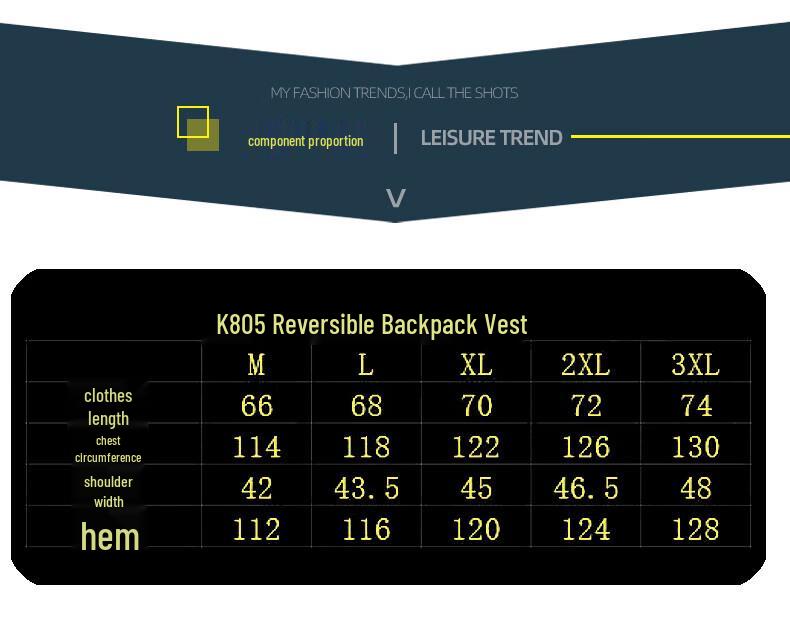 TUCANO Unisex Reversible Padded Vest