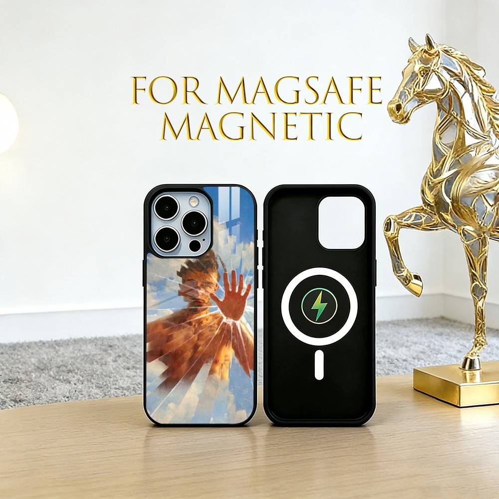 

Artistic inspiration Phone Case For iPhone17,16,15,14,13,12,11 Plus,Pro Magnetic with Magsafe Wireless Charging iPhone12