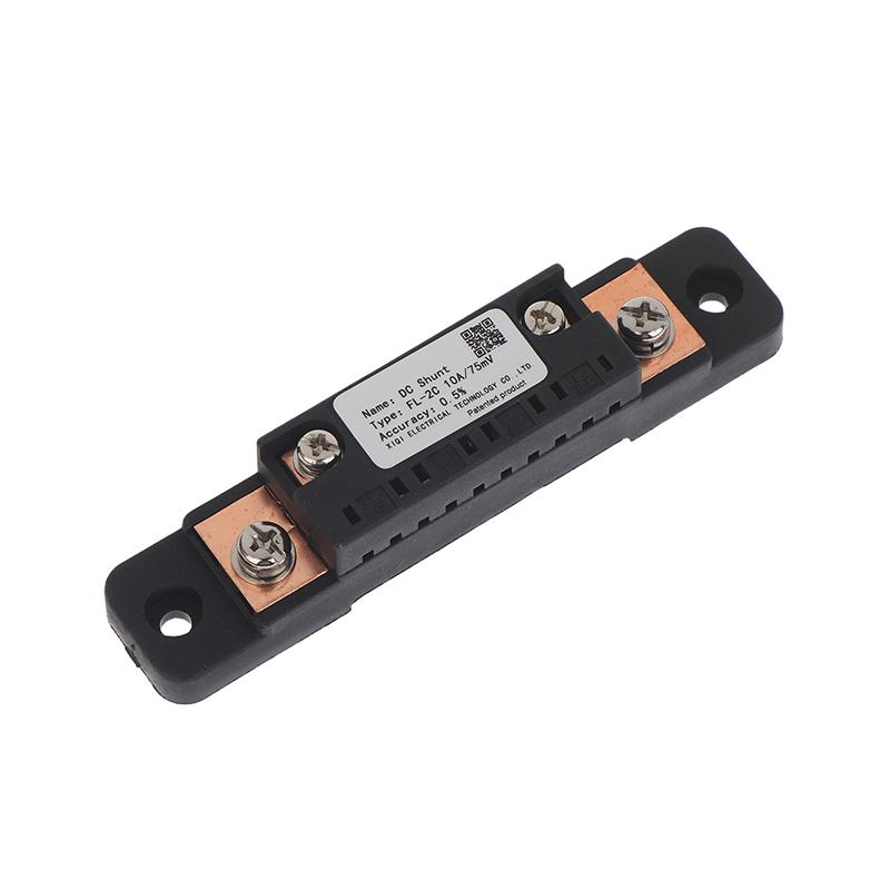 Hot Sale FL-2C Shunt 10A 15A 20A 30A 40A 50A 75A 100A 75mV DC High Accuracy With Base Ammeter Current Shunt Resistor
