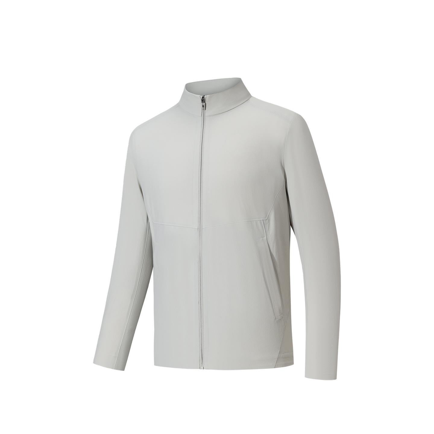 Anta Champion Glory Mens Woven Top Summer 2026 Sun Protection Men tops Light-Peak-Gray 152620602-8 M