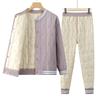 YUZHAOLIN Women's Plush Thickened Winter Warm Two-Piece Set