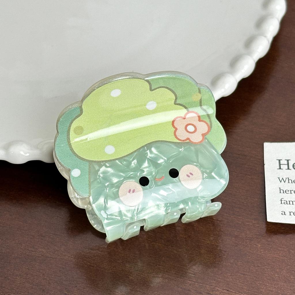 Fruit Cute Charming And Vegetable Hair Accessories Delightful Handmade Acrylic Clips Claw
