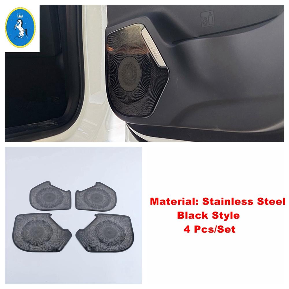 Black Car Dashboard Air AC / Storage Box / Door Handle Bowl Speaker Interior Accessories Cover Trim For Haval Jolion  - 2024