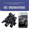Housing Assembly Thermostat 9808647080 For Citroen C4 L C4(B7), For 207 308 1.6T DS3 DS4 DS5 DS6