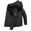 FMYG8850 Men's Detachable Hooded Business Casual Jacket