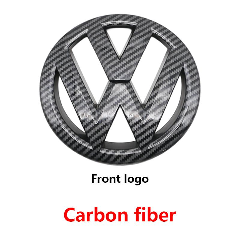 W151Car Logo Front Grille Rear Trunk Decoration Sticker Accessories For Volkswagen Touareg Passat Magotan Golf 6 7 7.5 8 Polo Tiguan