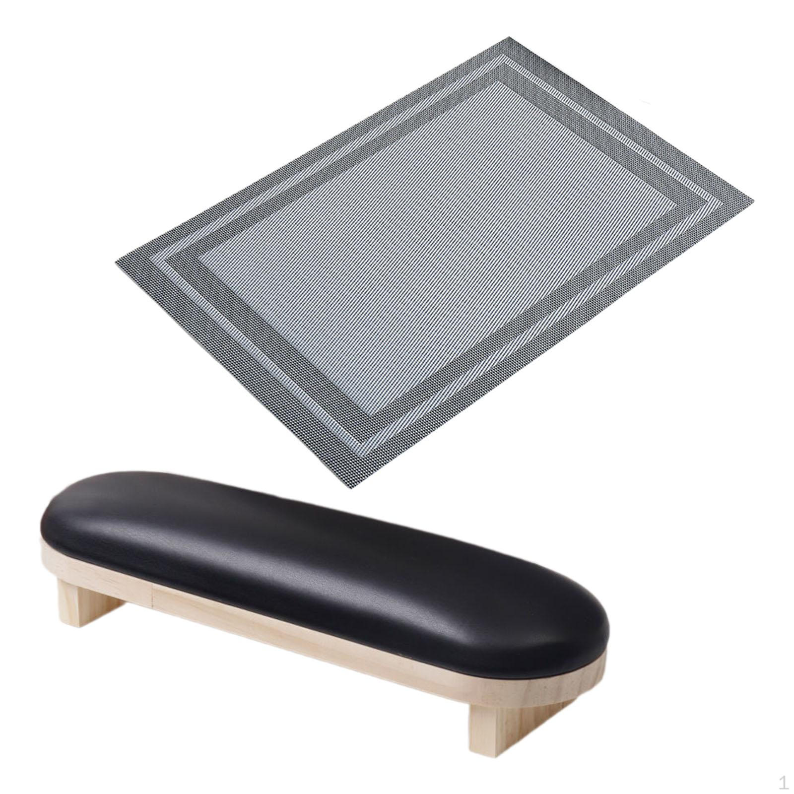 

Эргономичная подставка для ногтей для профессионалов маникюра и педикюра чёрный