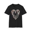 Watercolor Heart T Shirt, Love Tee Shirt, Romantic Apparel, Valentine's Day Top
