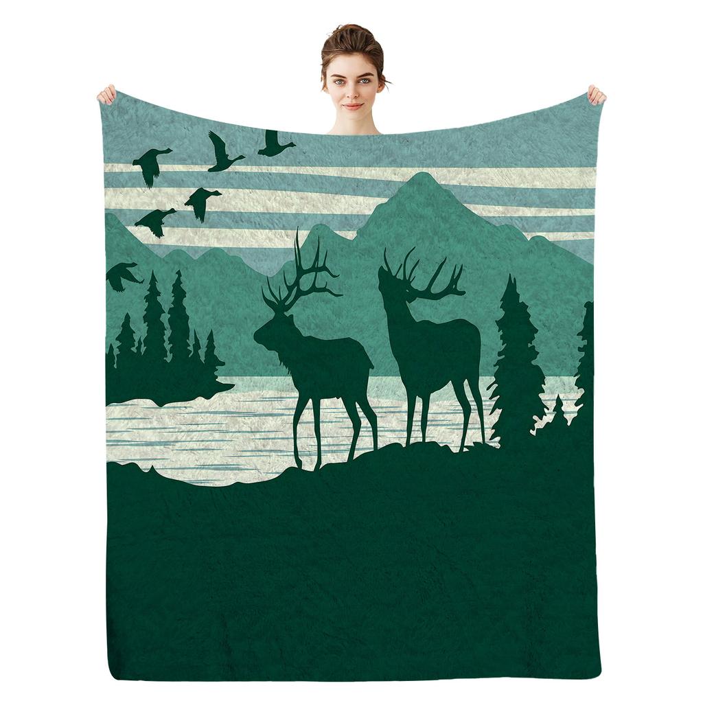 Hot Air Balloon Blanket Flannel Blanket Nap Blanket Blanket