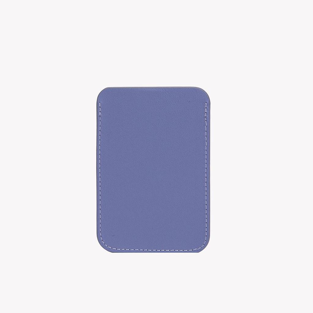 Strong Magnetic Card Holder Stand for iPhone 17 Pro - H-shaped Magsafe Card Sleeve with N52+PU Leather