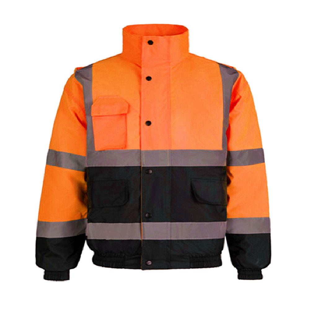 Men's Plus Size Waterproof Reflective Winter Jacket - Oxford Cloth