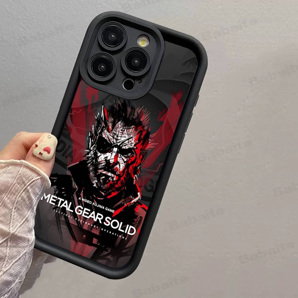 Popular Game M-Metal Classic G-Gear Phone Case For IPhone 17 16 15 14 Plus 13 12 11 Pro Max Silicone Cover