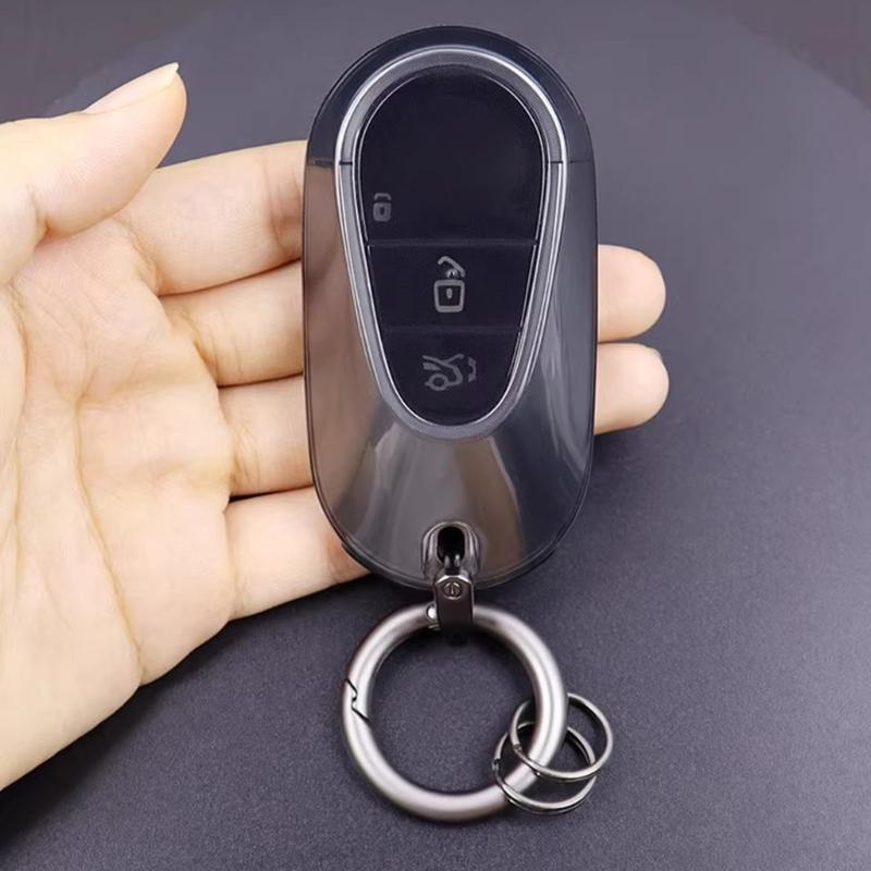 Universal Soft TPU Key Protector Comfortable Grip Soft TPU Key Cover Protector Flexible TPU Key Case for Car Use