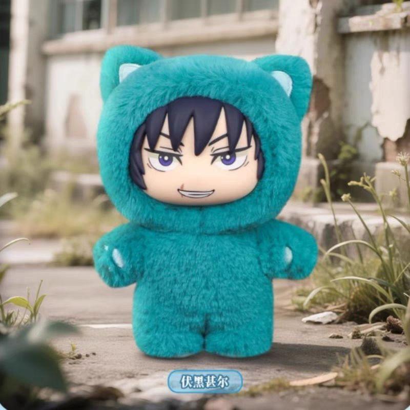Autentic Kawaii Jujutsu Kaisen 2 Urechi de Pisică Jucărie Anime Cutie Oarbă Serie Drăguță Trendy Colecționabil Decor Misterios Cameră Cadou Pentru Festivaluri