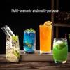 Shangqi High-Value Transparent Glass Cocktail & Water Cup Set (3-Piece)