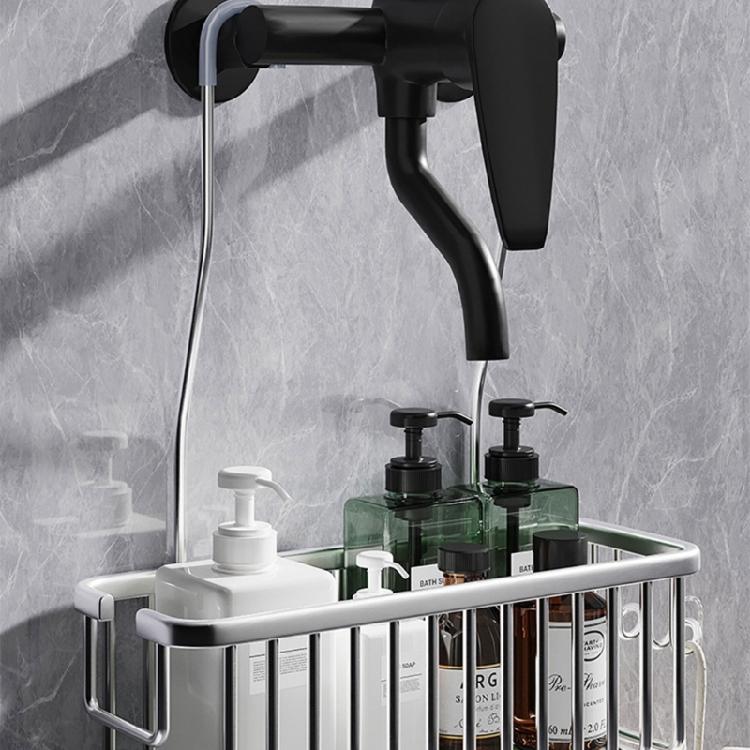 Easy Installation Shower Head Caddys No Drilling Shower Basket Shower Shelf