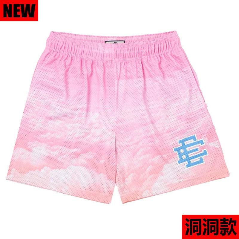 Eric Emanuel EE Herren Mesh Fitnessshorts Atmungsaktiv Jogging Training Lässige Sportbekleidung