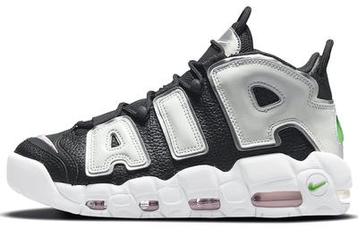 Air More Uptempo 'Black Metallic Silver' Women's DN8008-001