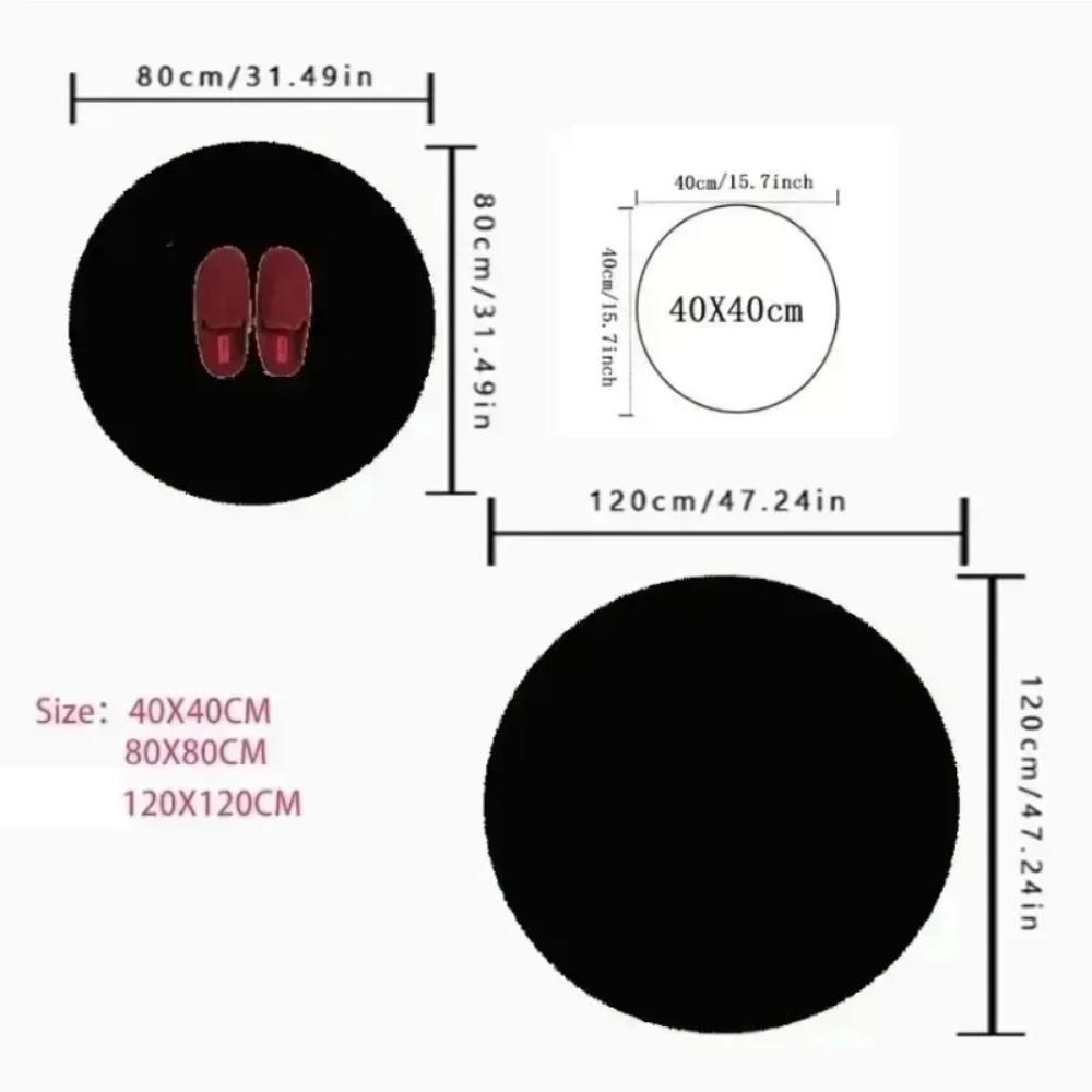 Delicious Pizza Pattern Round Carpet Mat Rug Food Design Home Decoration for Living Room Living Room Decoration Rugs for Bedroom