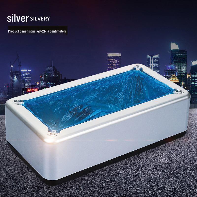 Smart Step-On Automatic Disposable Shoe Cover Machine for Home Entrance