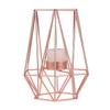 Nordic Light Luxury Candle Holder Golden Iron Candle Holder Rose Gold European Romantic Candle Cup Table Decoration