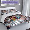 Messi Lionel Messi World Cup Champion Personalized Name Bedding Set,Premium Bed Linen for Bedroom Home Decoration,Perfect Collectible Gift for Messi F