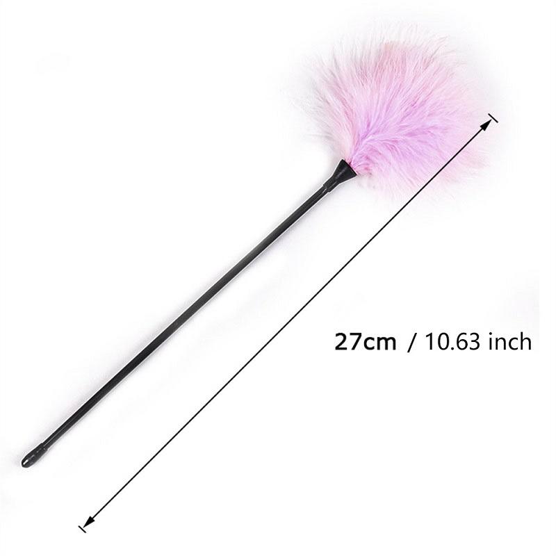 Flirting feather skin patting ass training hand patting breast enhancement teasing queen patting alternative toys adult