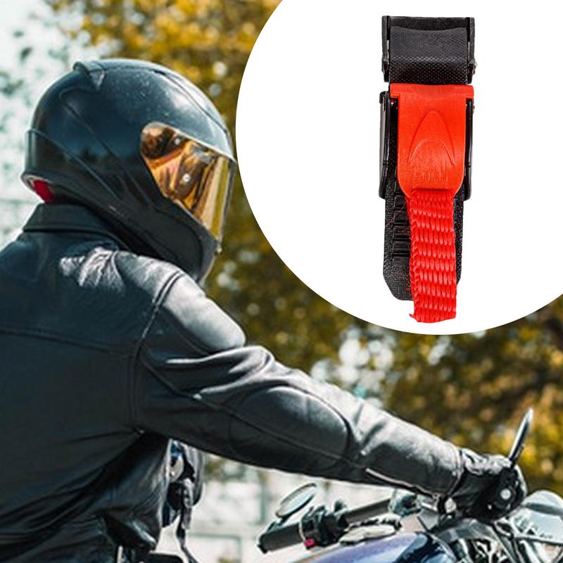 Flexible Motorcycle Helmet Metal Buckles Bike Helmet Clip Chin Strap Bicycle Safety Helmets Buckle Scooter Bicycle Accessories