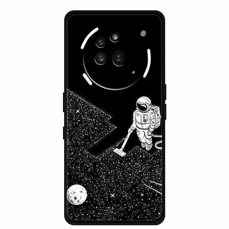 For Nothing Phone 3A Pro Case 3 A Pro Phone Cover Wolf Black Silicone Soft Coque For Nothing Phone3A Pro Back Cover Case 3APro