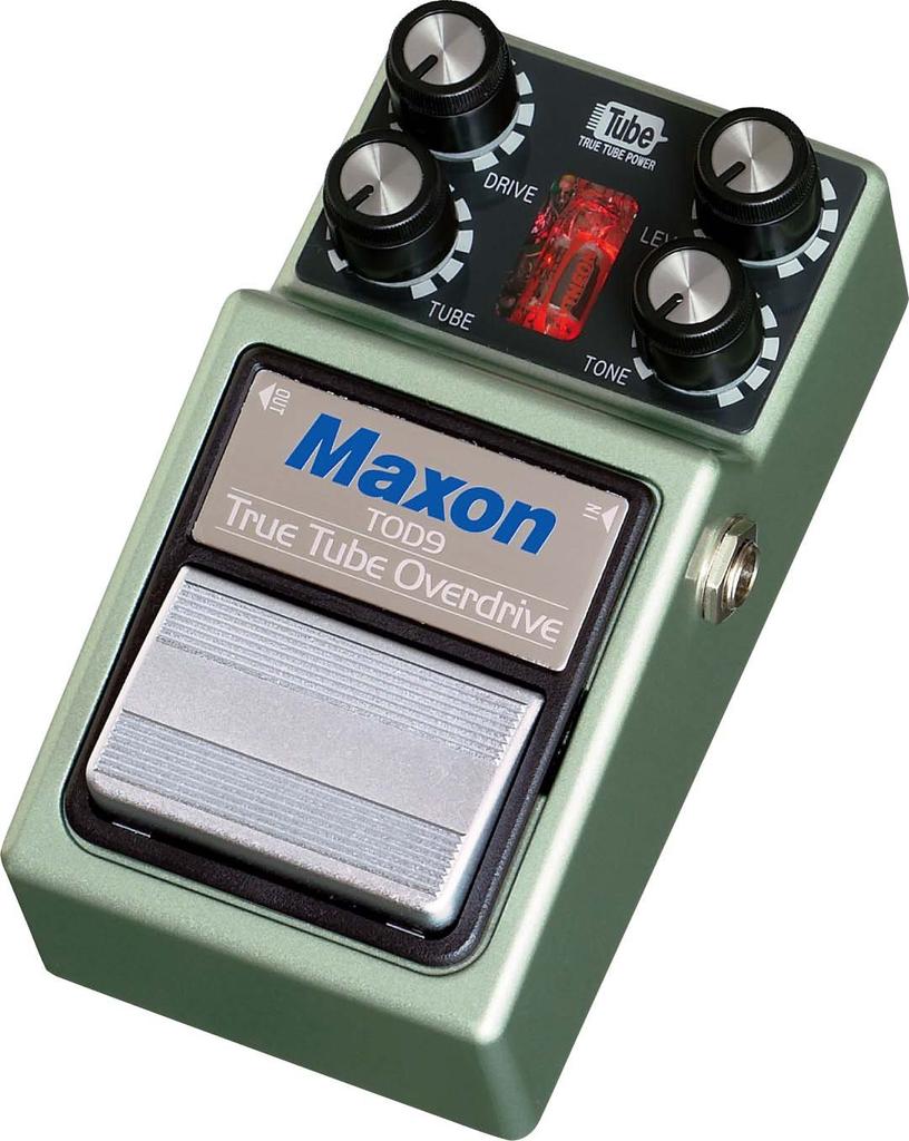 Maxon guitar effector Tube Overdrive TOD9