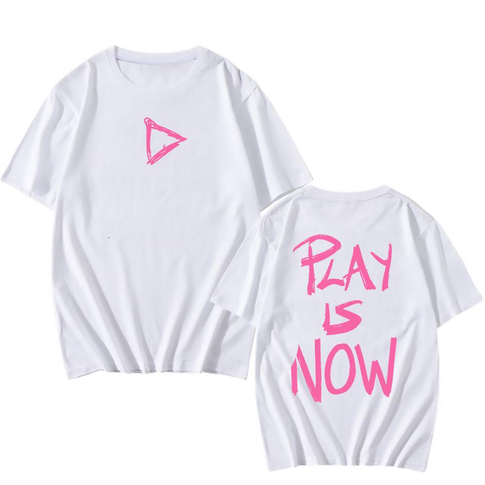 Ed Sheeran Play Is Now Tshirts Short Sleeve Cotton Fashion T-shirt Casual Men Women Loose Tee-shirt Streetwear Unisex Print Tees